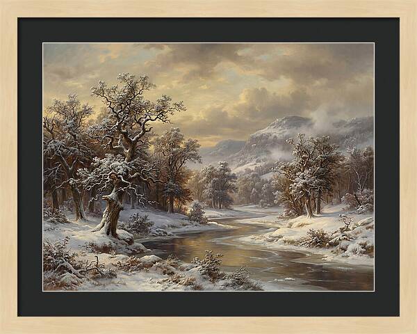 Frosty Winter Serenity