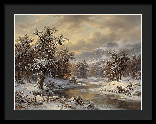 Frosty Winter Serenity