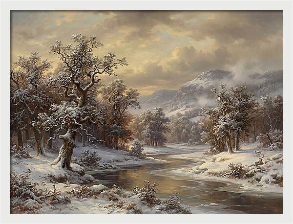 Frosty Winter Serenity