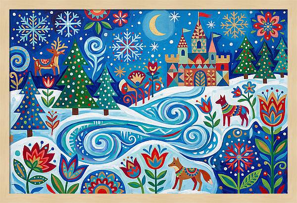 Frozen Landscape Fantasy