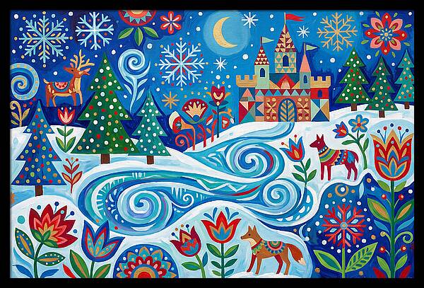 Frozen Landscape Fantasy