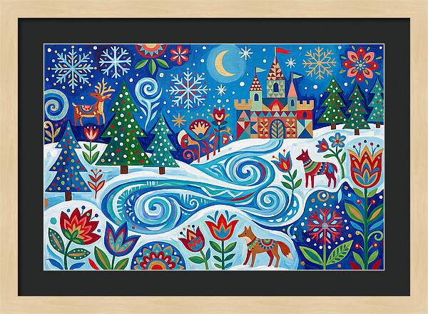 Frozen Landscape Fantasy