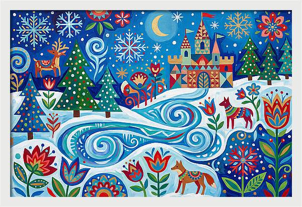 Frozen Landscape Fantasy