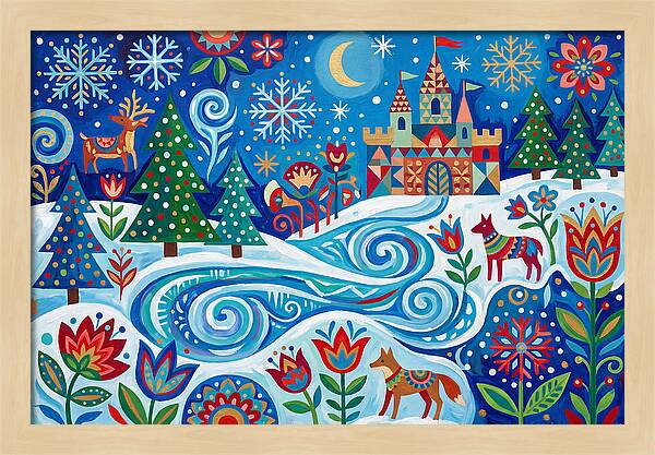 Frozen Landscape Fantasy