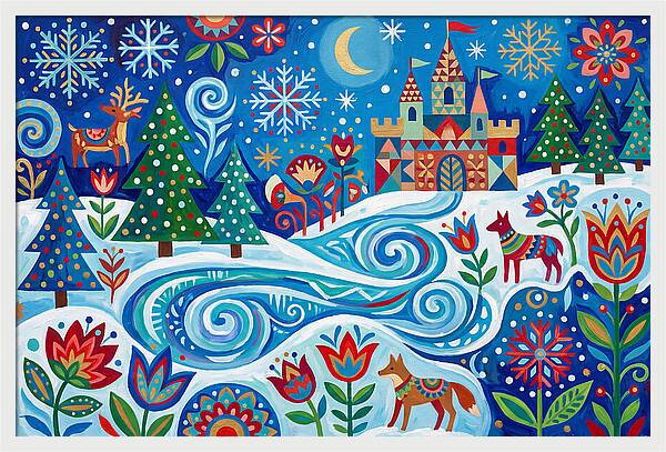Frozen Landscape Fantasy