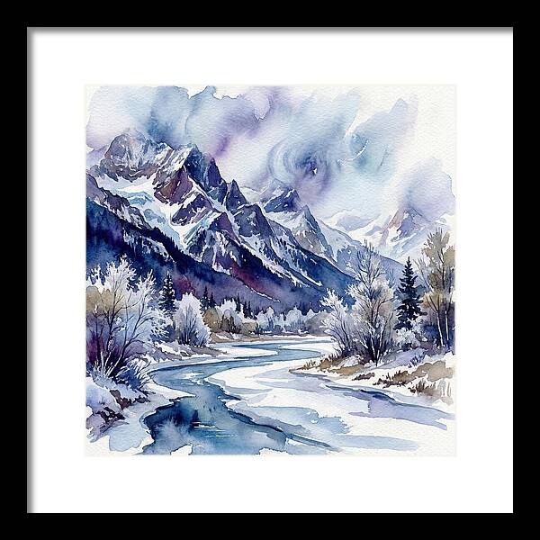 Frozen Mountain Serenity