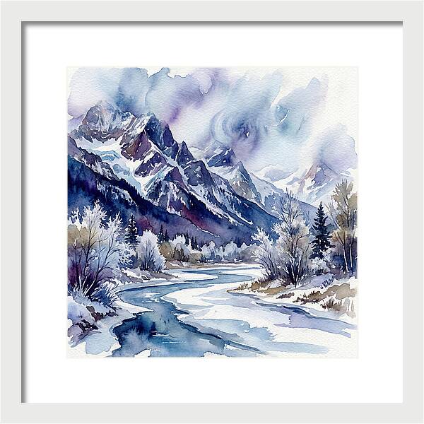 Frozen Mountain Serenity