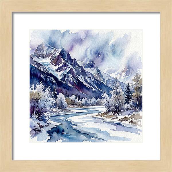 Frozen Mountain Serenity
