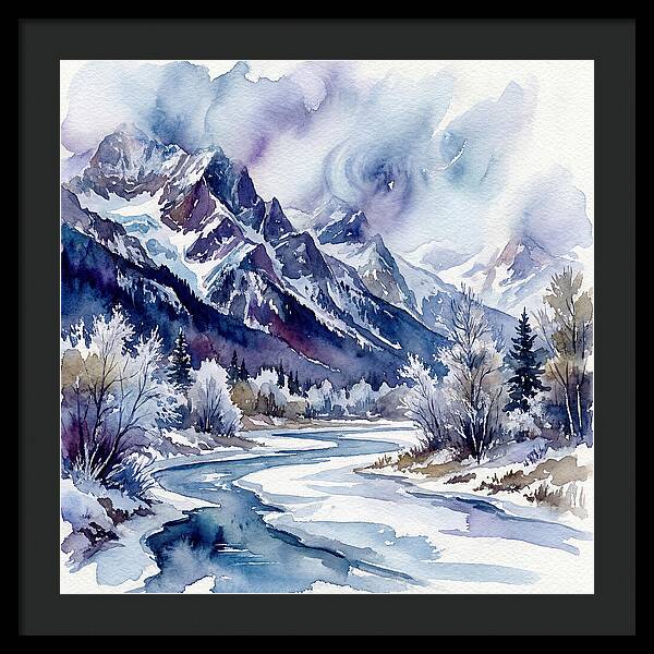 Frozen Mountain Serenity