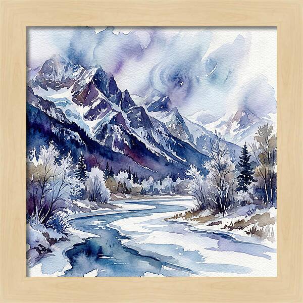Frozen Mountain Serenity