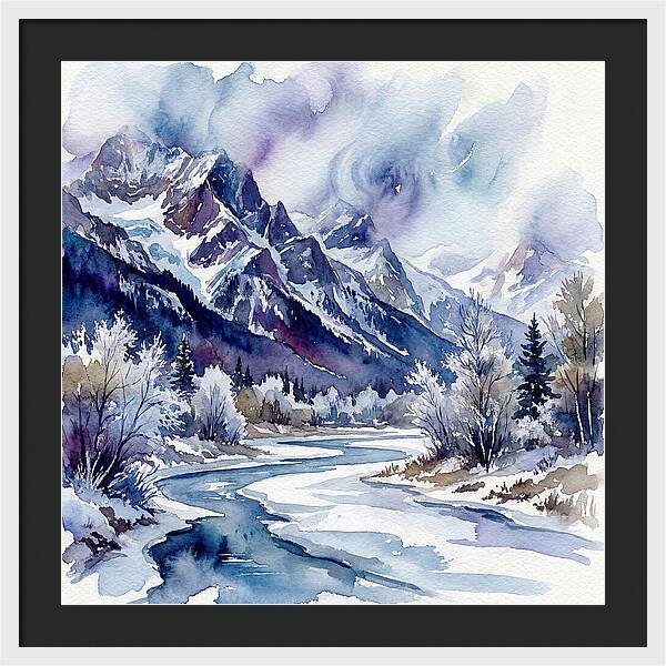 Frozen Mountain Serenity