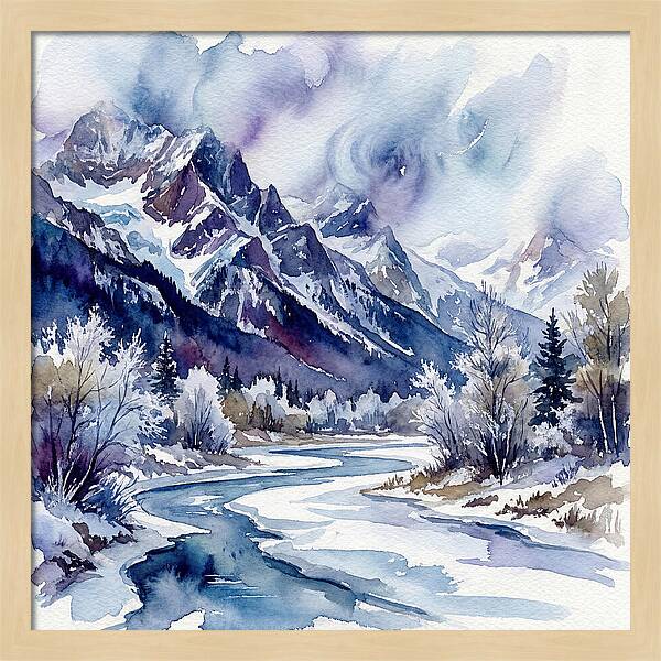 Frozen Mountain Serenity