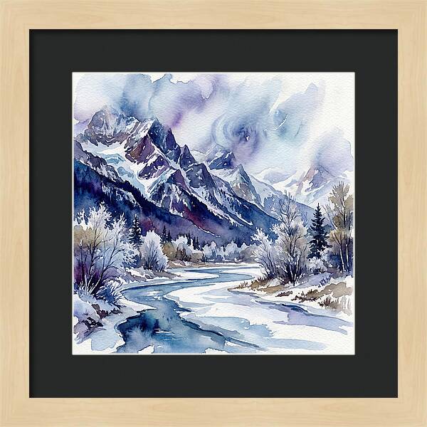Frozen Mountain Serenity
