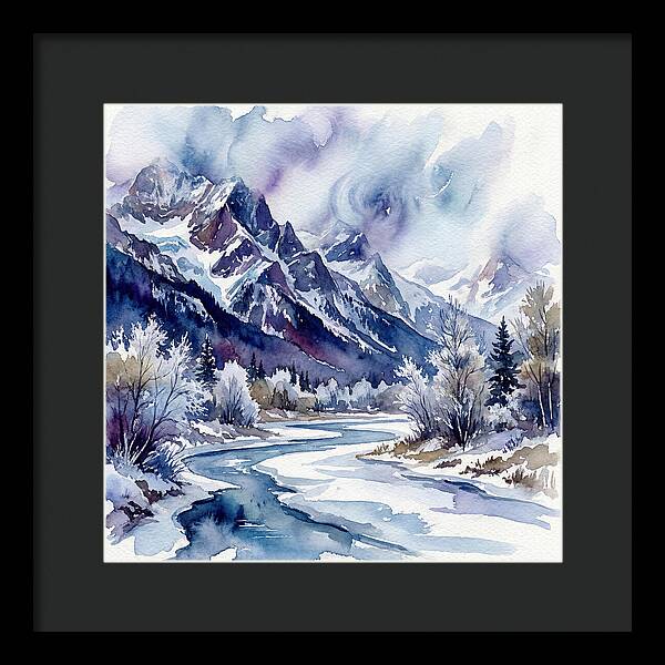 Frozen Mountain Serenity