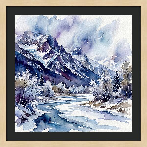 Frozen Mountain Serenity
