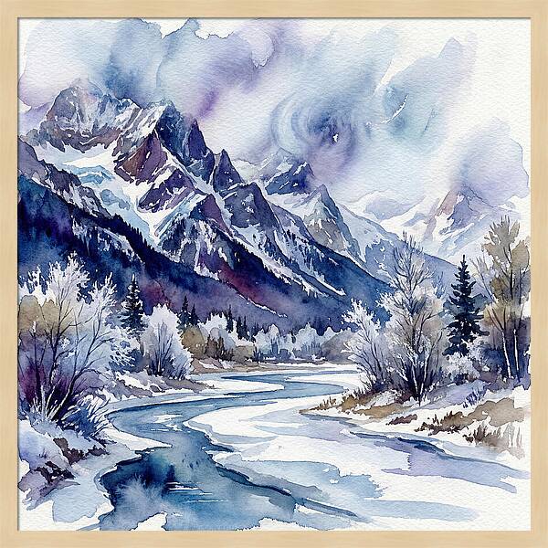 Frozen Mountain Serenity