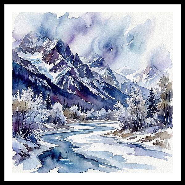 Frozen Mountain Serenity