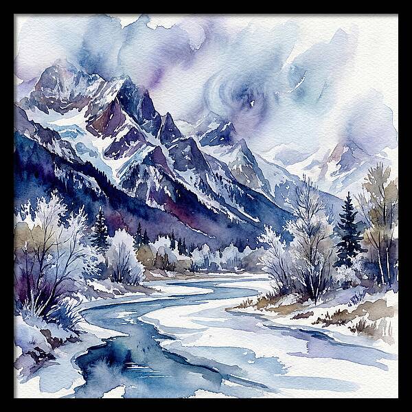 Frozen Mountain Serenity