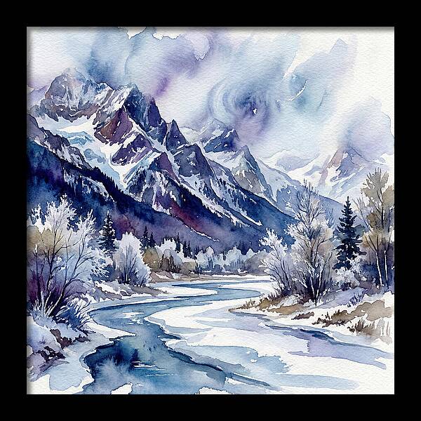 Frozen Mountain Serenity