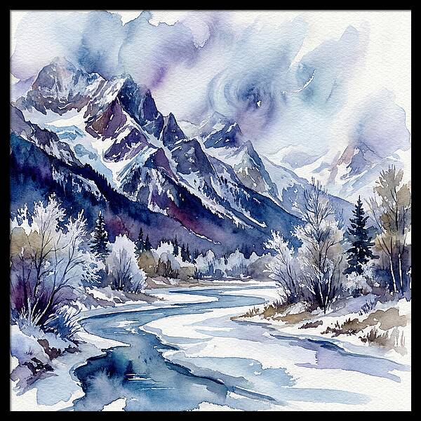Frozen Mountain Serenity