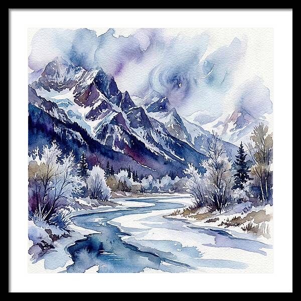 Frozen Mountain Serenity