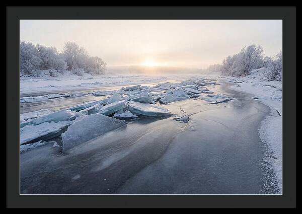 Frozen River Serenity