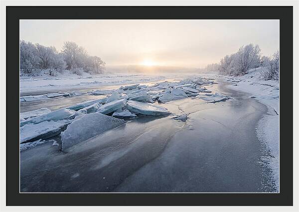 Frozen River Serenity