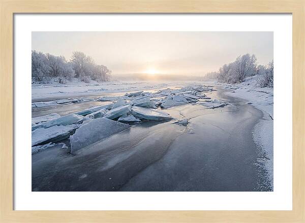 Frozen River Serenity