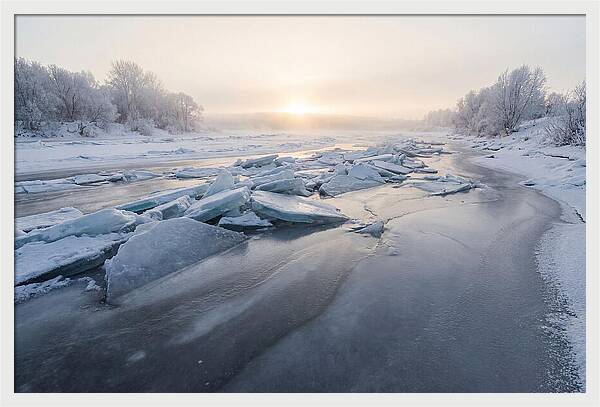 Frozen River Serenity