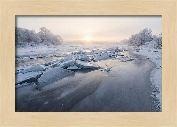Frozen River Serenity