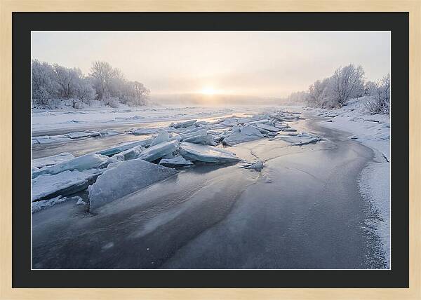 Frozen River Serenity