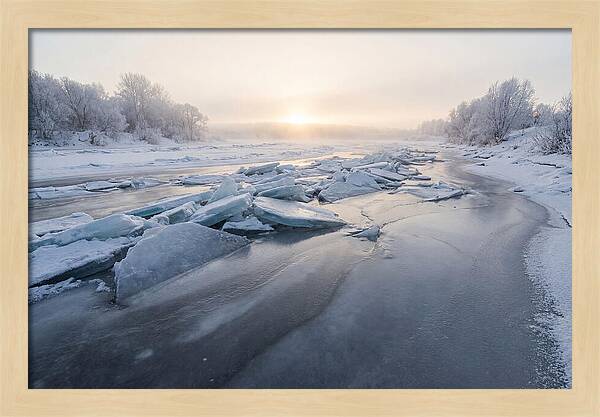 Frozen River Serenity