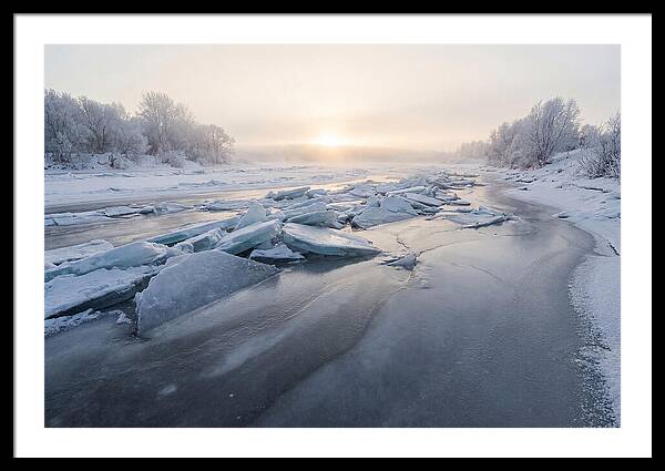 Frozen River Serenity