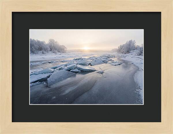 Frozen River Serenity
