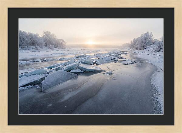 Frozen River Serenity