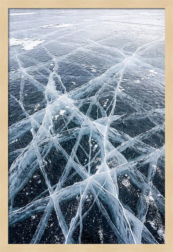 Frozen Serenity In Nature