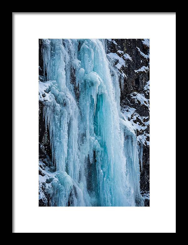 Frozen Waterfall Serenity