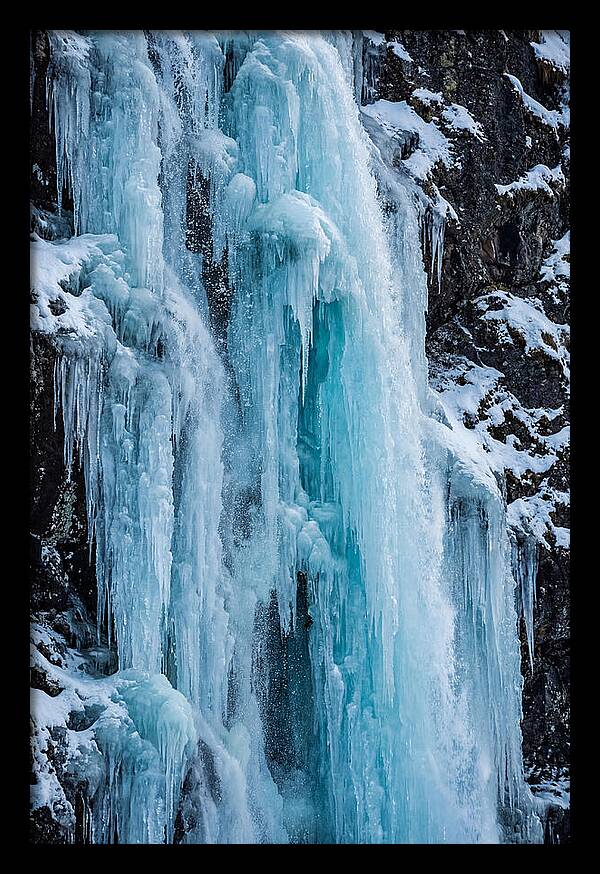 Frozen Waterfall Serenity