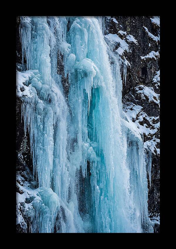 Frozen Waterfall Serenity