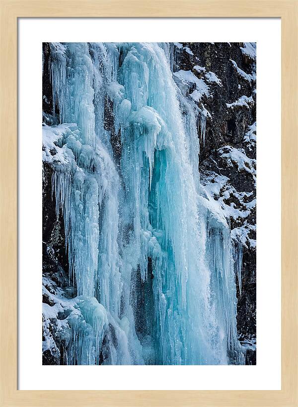 Frozen Waterfall Serenity