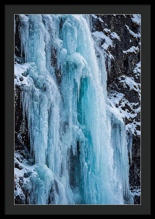 Frozen Waterfall Serenity