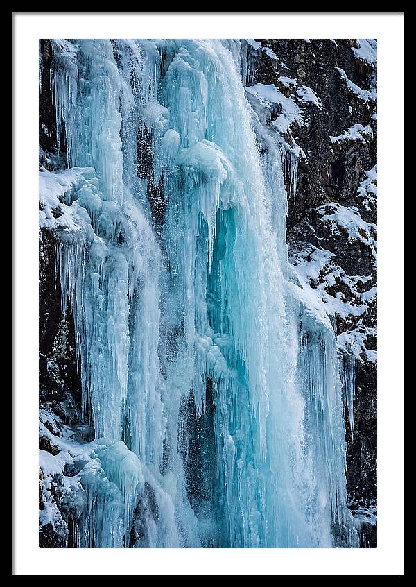 Frozen Waterfall Serenity