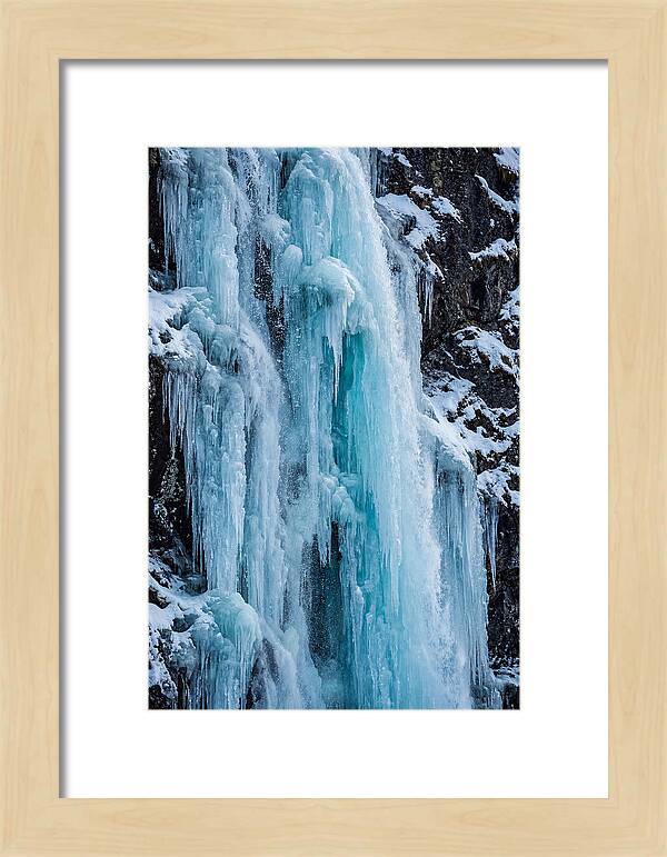 Frozen Waterfall Serenity