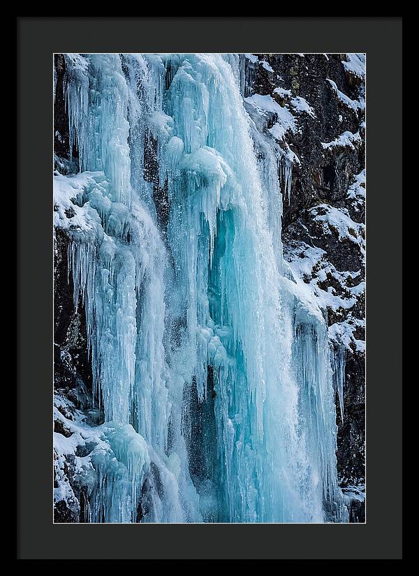 Frozen Waterfall Serenity