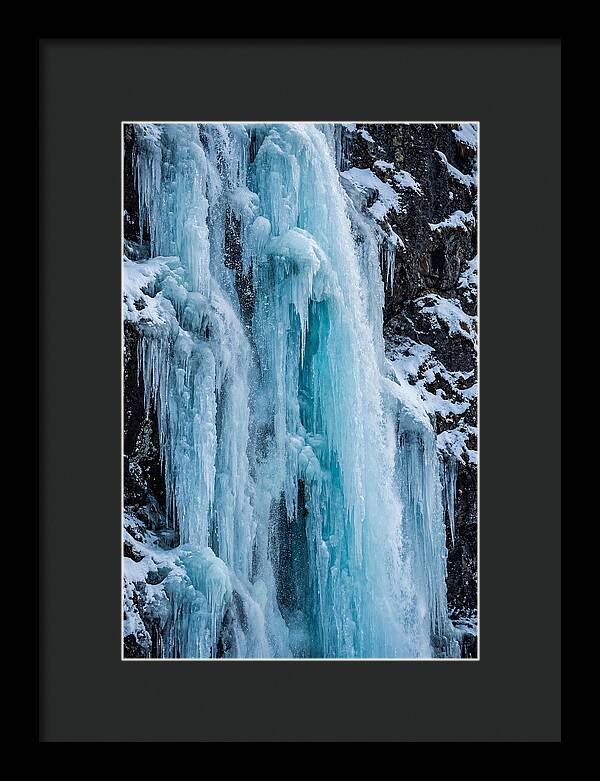 Frozen Waterfall Serenity