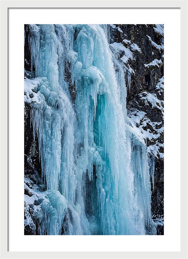 Frozen Waterfall Serenity