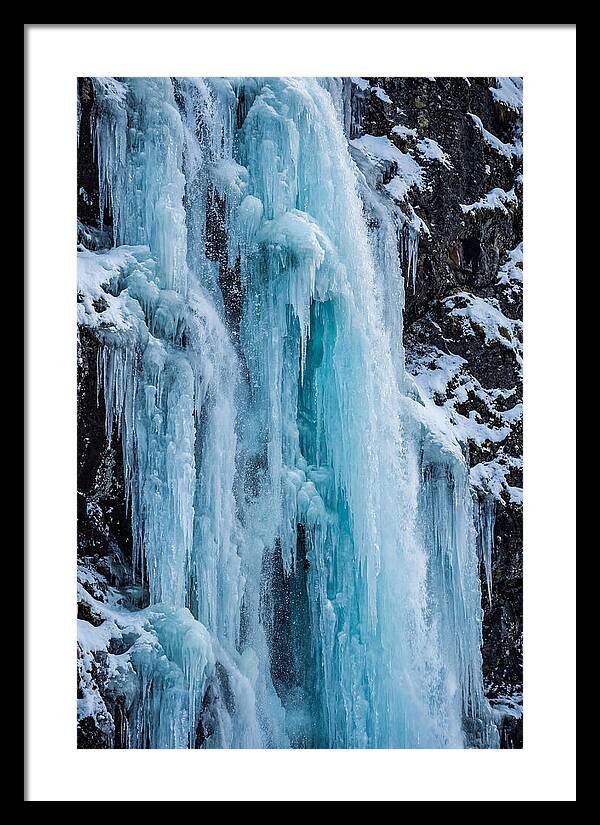 Frozen Waterfall Serenity