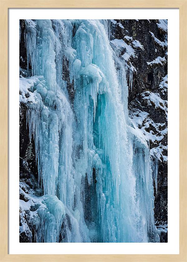 Frozen Waterfall Serenity