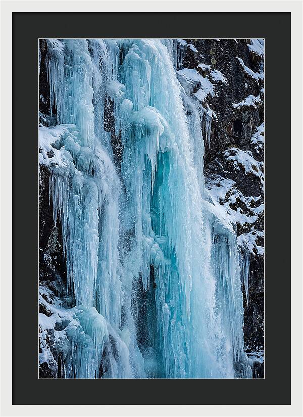 Frozen Waterfall Serenity