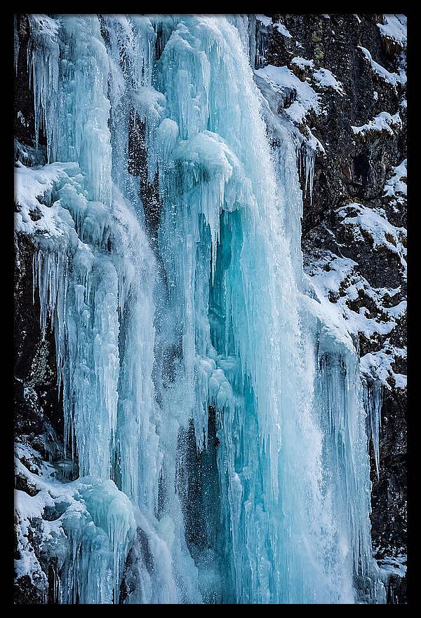 Frozen Waterfall Serenity